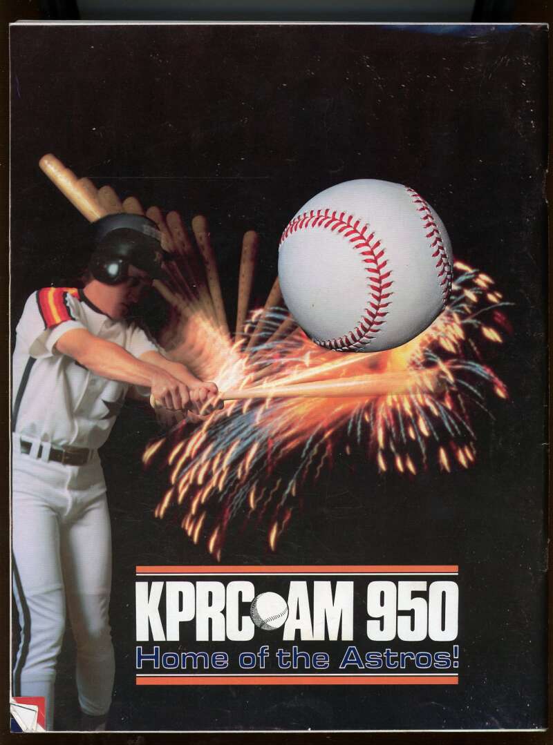 July 1991 Houston Astros Magazine Vol 4 #4 Image 2