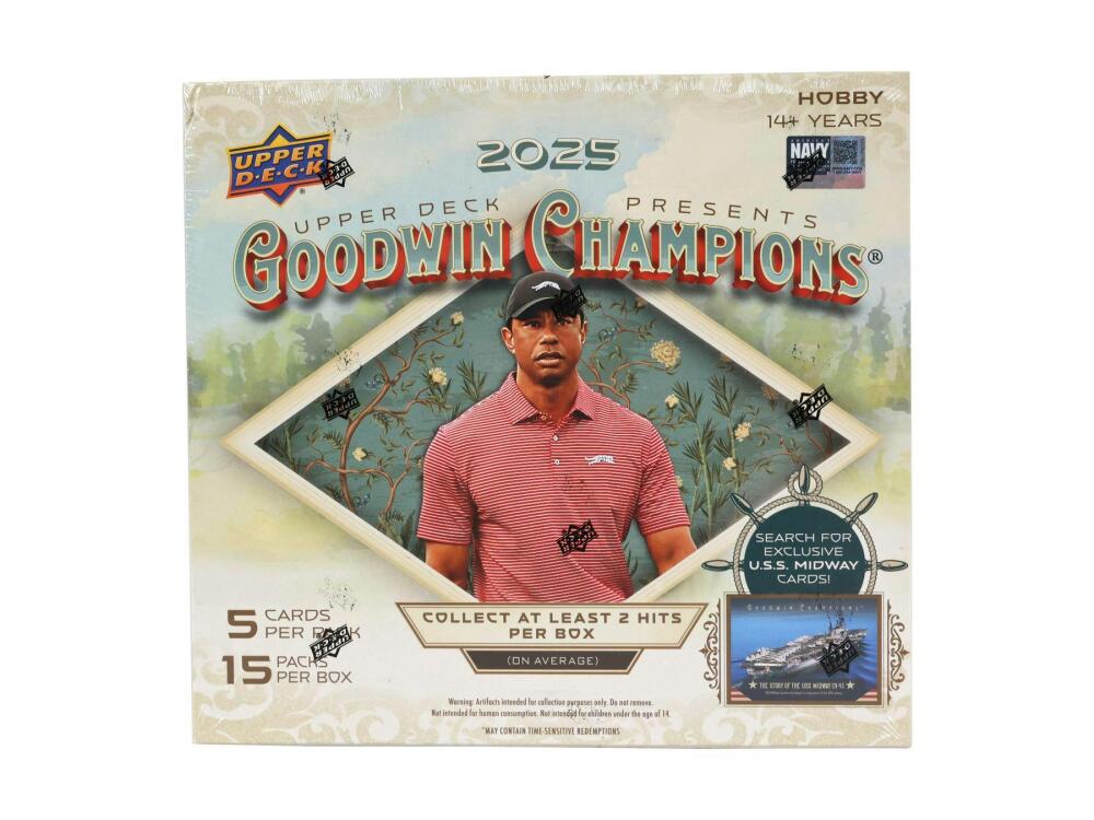 2025 Upper Deck Goodwin Champions Hobby Box Image 1