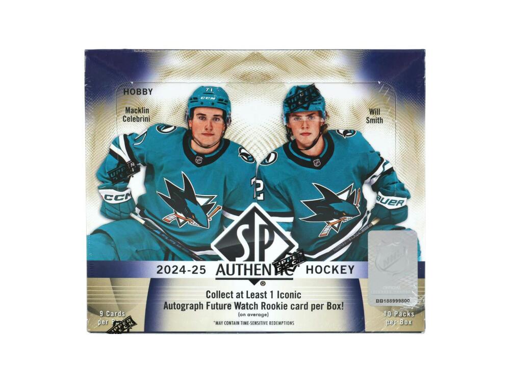 2024-25 Upper Deck SP Authentic Hockey Hobby Box Image 1