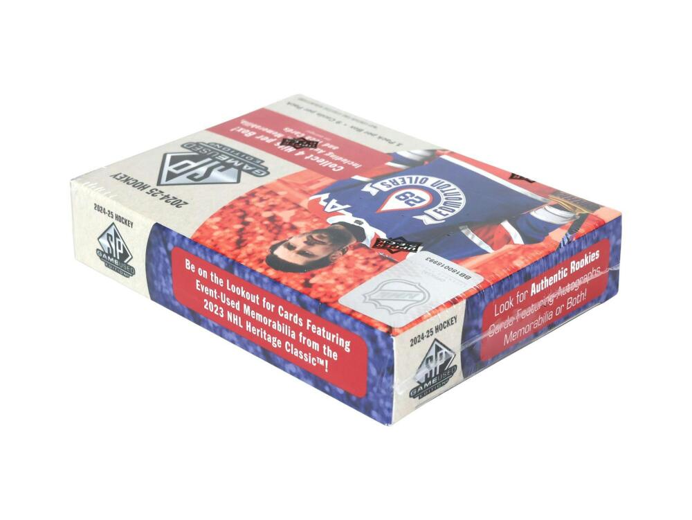 2024-25 Upper Deck SP Game Used Hockey Hobby Box Image 2