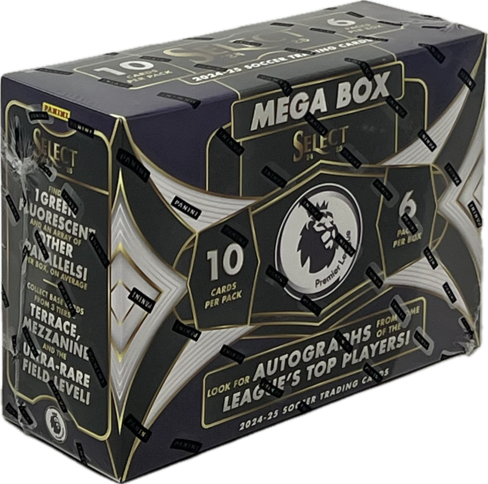 2024-25 Panini Select Premier League Soccer Hobby Mega Box (Green Fluorescent!) Image 1