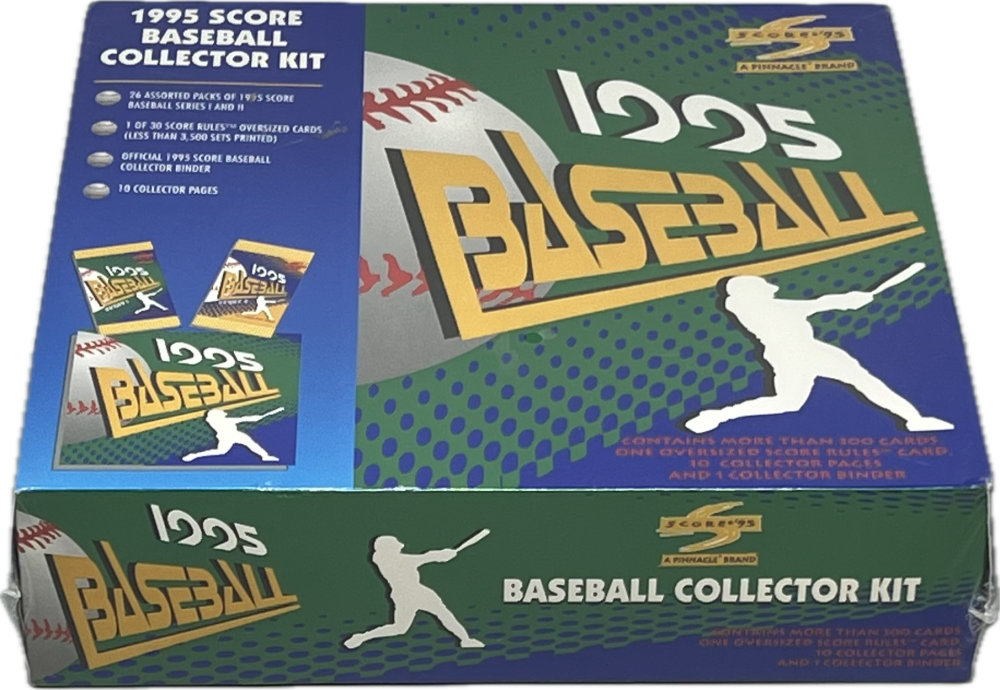 1995 Pinnacle Score Baseball Collector Kit  (Box) Image 1