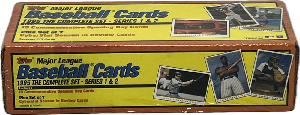 1995 Topps Factory Baseball Set ( Orange Yellow Box) Image 1