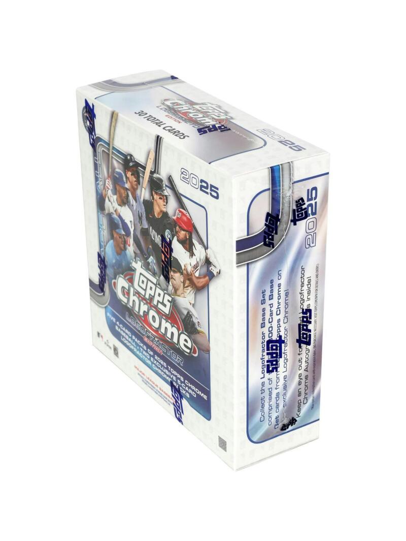 2025 Topps Chrome Baseball Logofractor Edition Box Image 2