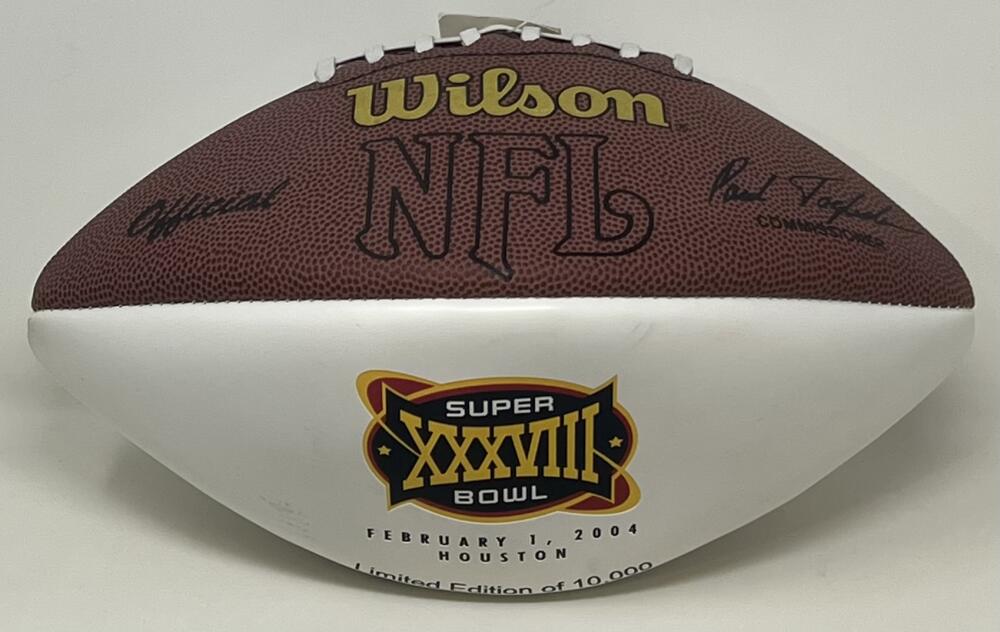 Super Bowl XXXVIII Houston Official NFL Commemorative Football  Image 1
