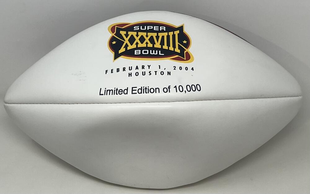 Super Bowl XXXVIII Houston Official NFL Commemorative Football  Image 3