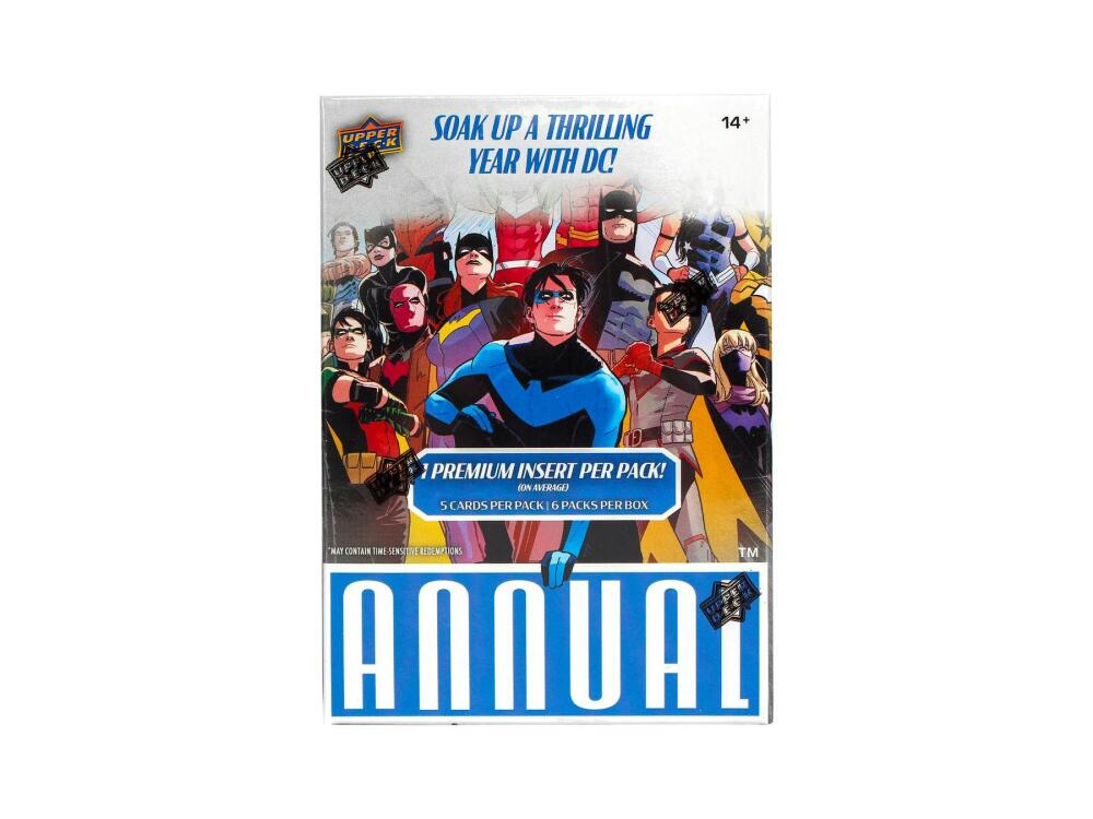 2023-24 Upper Deck DC Annual 6-Pack Blaster Box  Image 1
