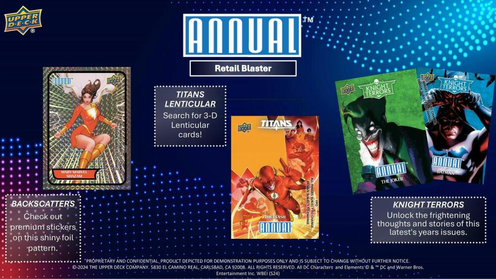 2023-24 Upper Deck DC Annual 6-Pack Blaster Box  Image 5