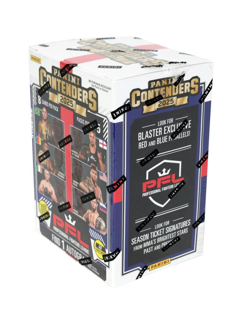 2025 Panini Contenders Professional Fighters League PFL 5-Pack Blaster Box Image 2