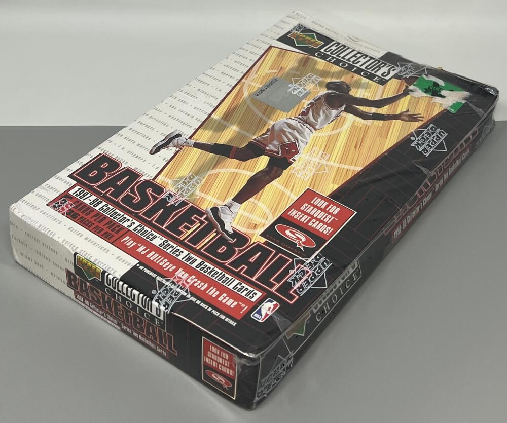 1997-98 UD Collectors Choice Series 2 Basketball Box Image 1