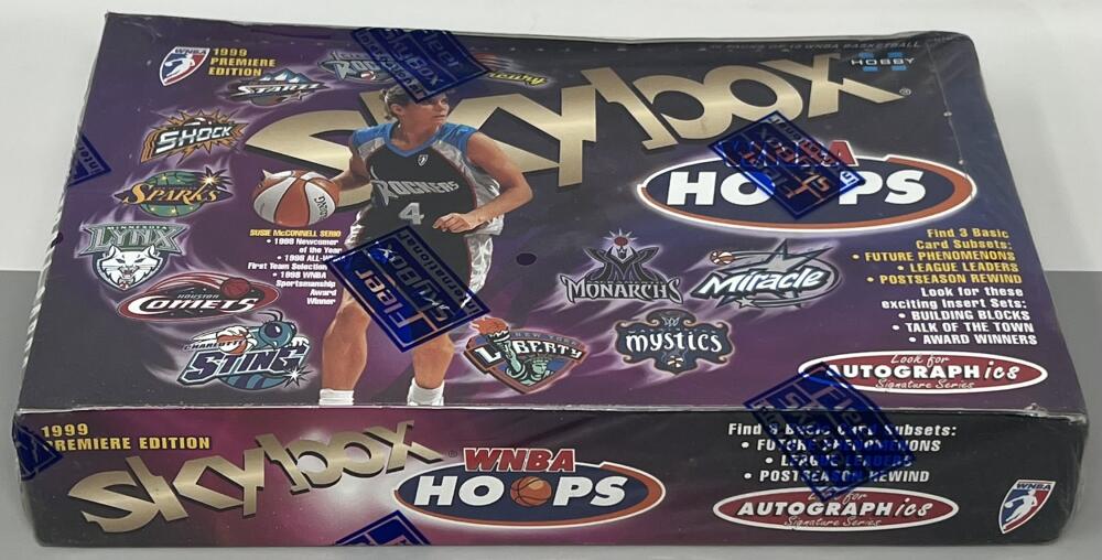 1999 Fleer Skybox Hoops WNBA Basketball Hobby Box Image 1
