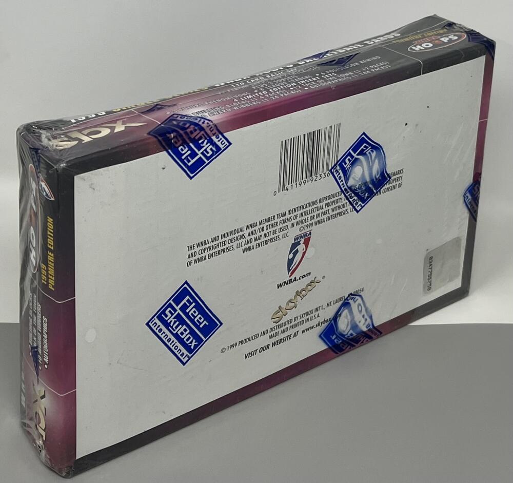 1999 Fleer Skybox Hoops WNBA Basketball Hobby Box Image 4