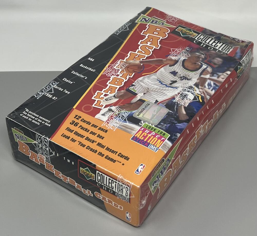 1996-97 Upper Deck Collector's Choice Series 2 Basketball Box Image 1