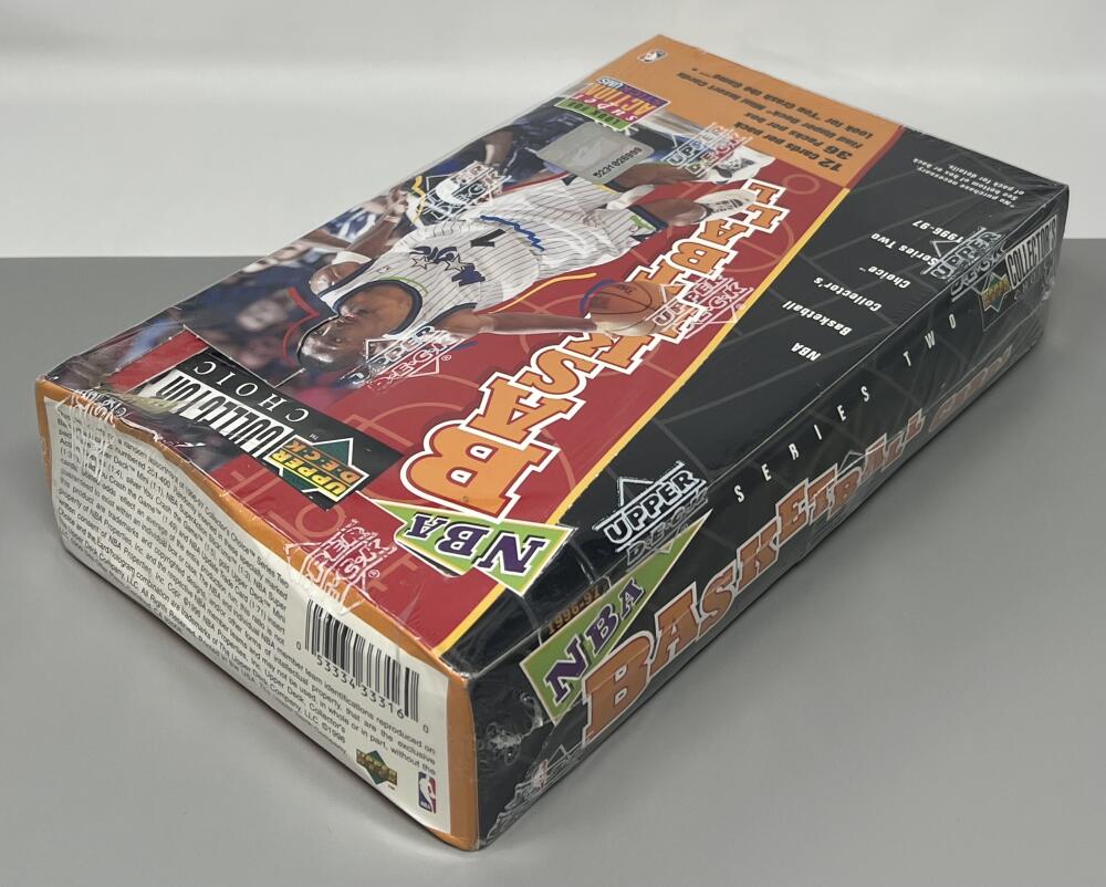 1996-97 Upper Deck Collector's Choice Series 2 Basketball Box Image 2