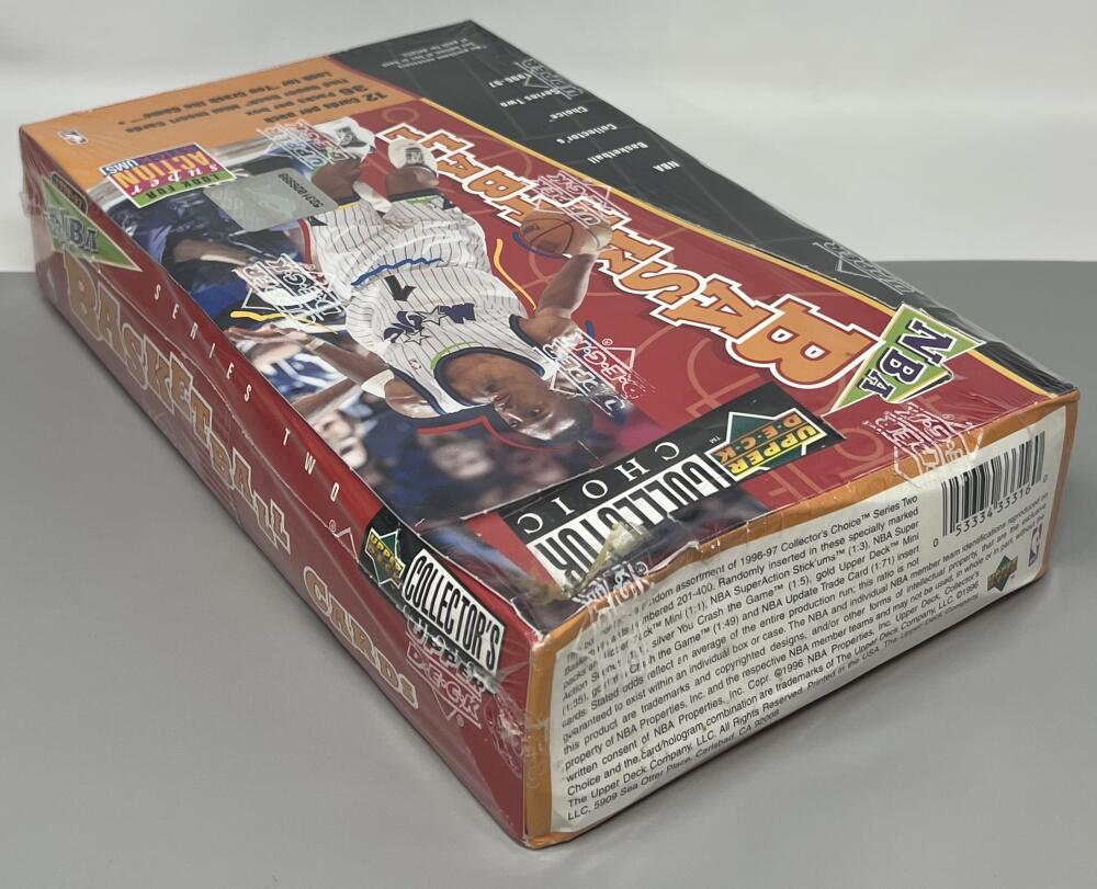 1996-97 Upper Deck Collector's Choice Series 2 Basketball Box Image 3