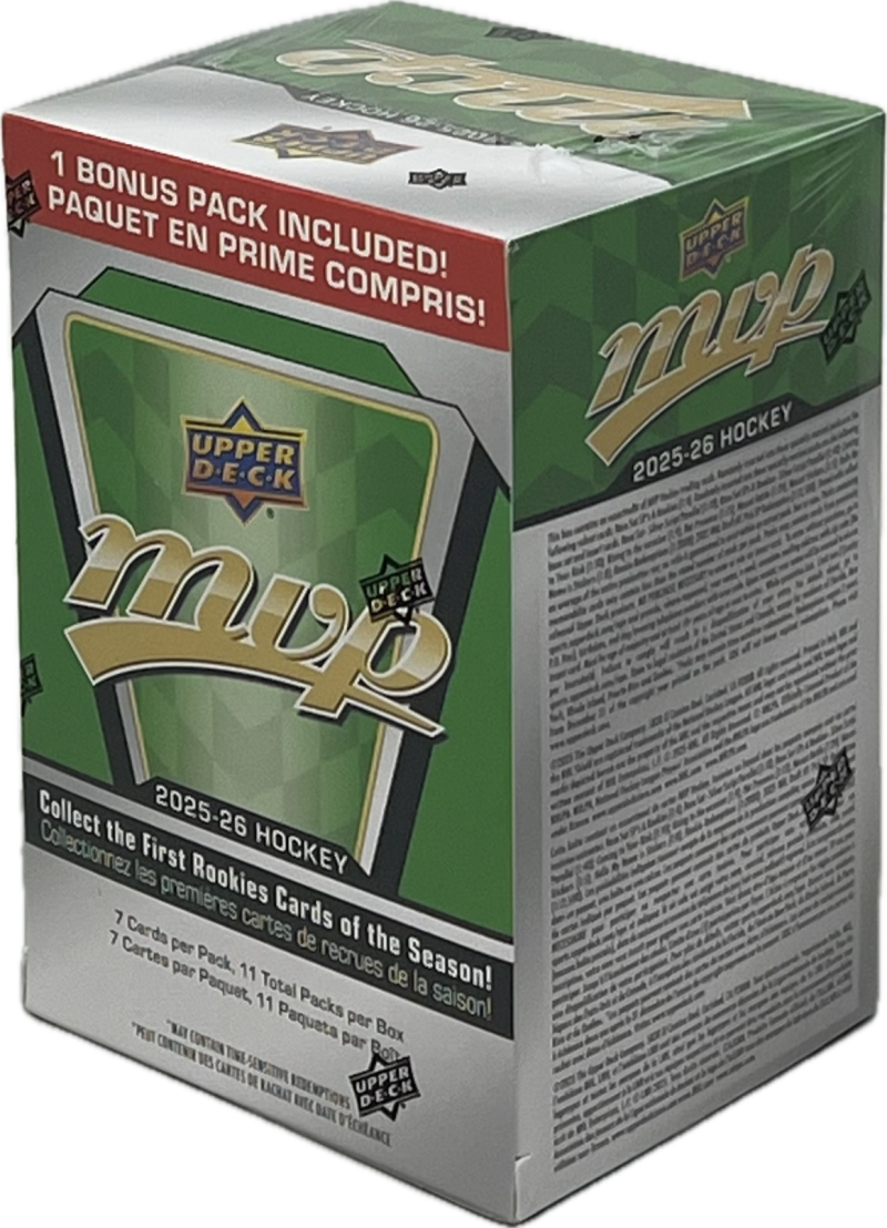 2025-26 Upper Deck MVP Hockey Blaster Box Image 2