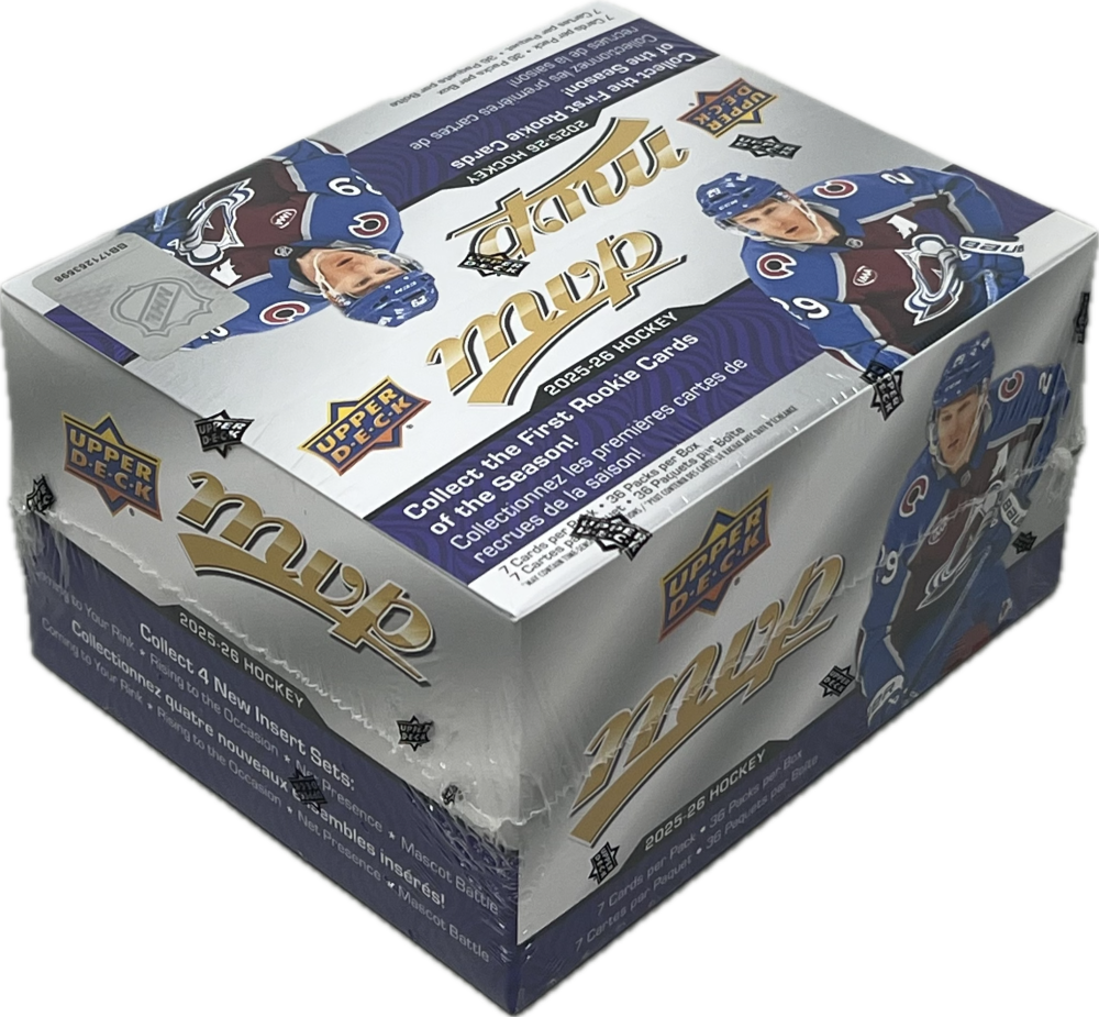 2025-26 Upper Deck MVP Hockey Retail Box Image 1