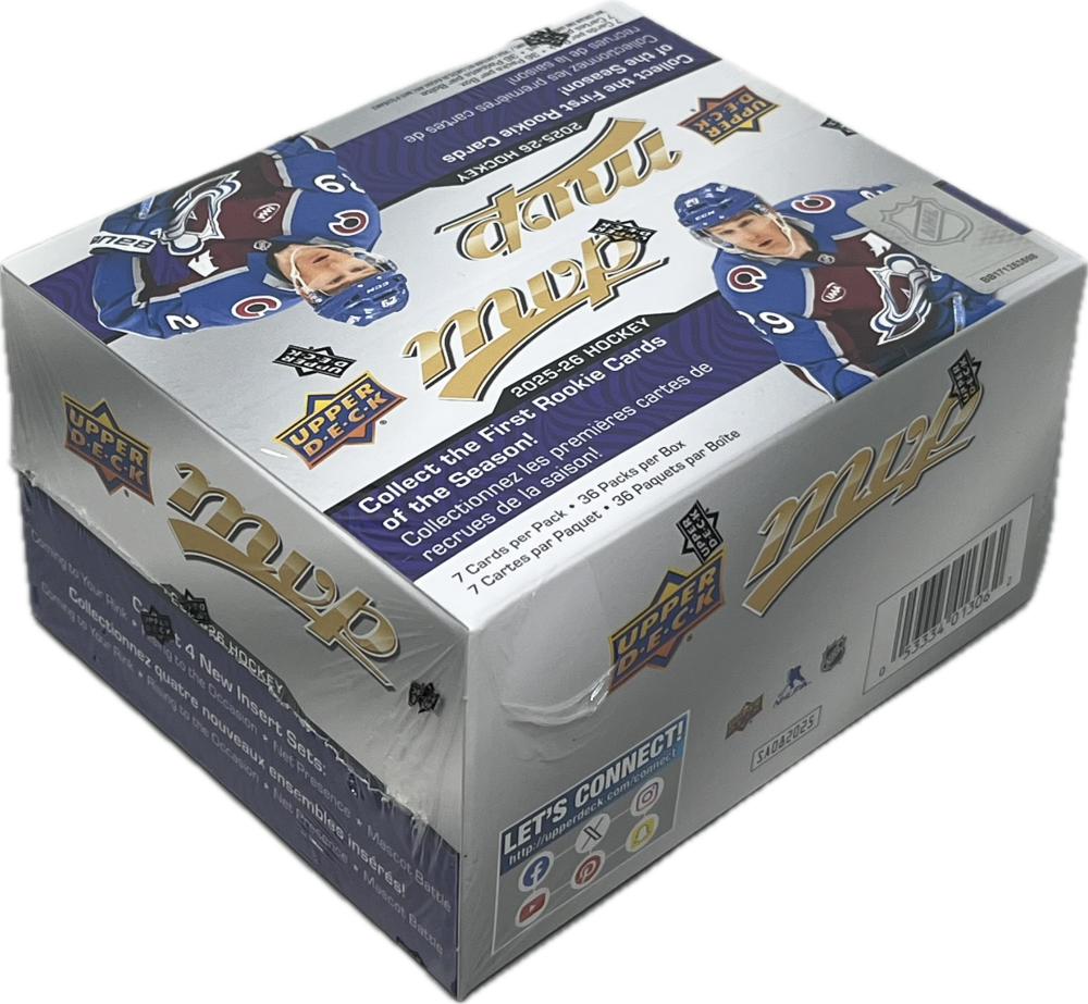 2025-26 Upper Deck MVP Hockey Retail Box Image 2