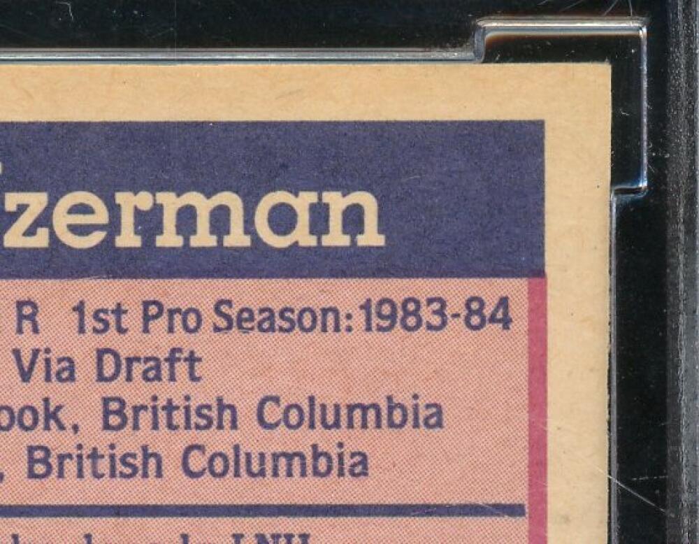 1984-85 O-Pee-Chee #67 Steve Yzerman Rookie Card BGS BCCG 9 Near Mint+ Image 8