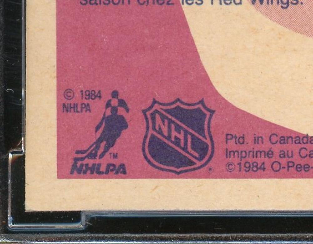 1984-85 O-Pee-Chee #67 Steve Yzerman Rookie Card BGS BCCG 9 Near Mint+ Image 9