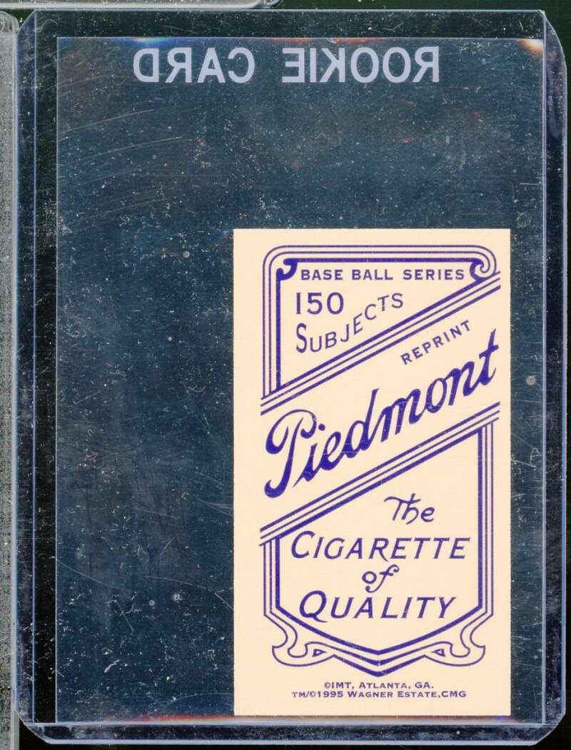 Honus Wagner Reprint Novelty  Card 1995 1909-11 T206 Piedmont Cigarette #nno  Image 2