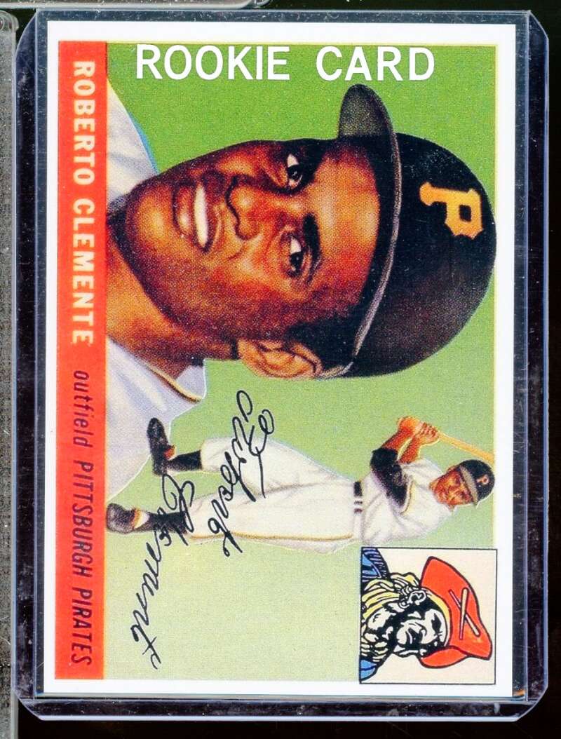Roberto Clemente Reprint Novelty Rookie  Card 1955 Topps #164  Image 1