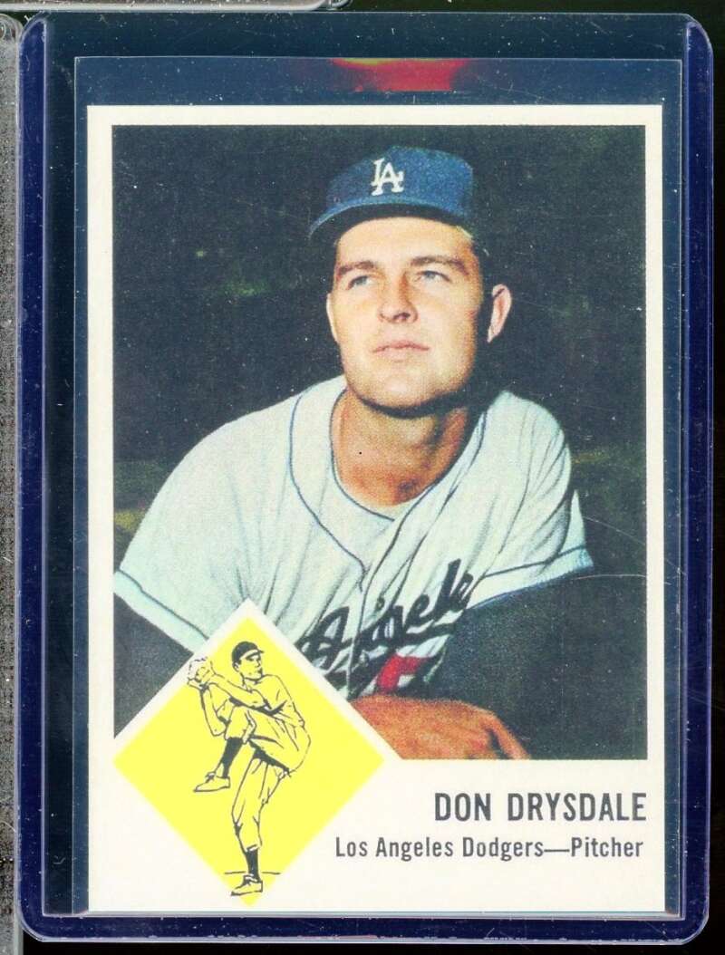 Don Drysdale Reprint Novelty  Card 1963 Fleer #41  Image 1