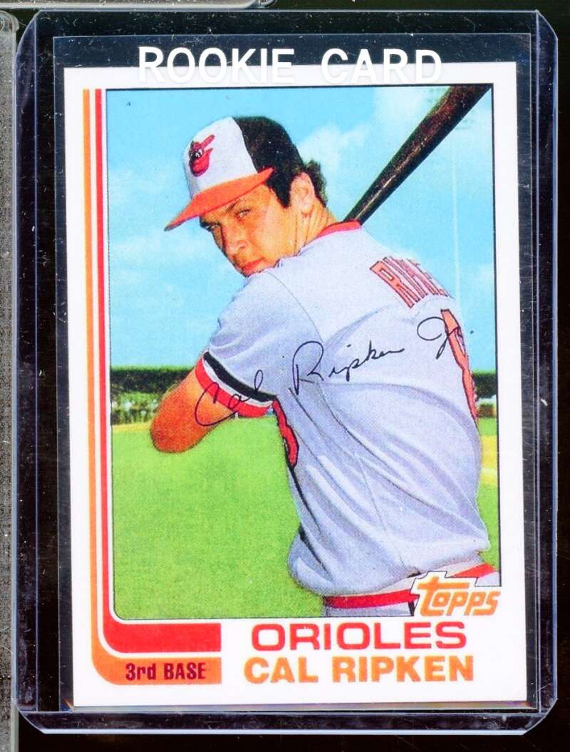 Cal Ripken Jr Reprint Novelty Rookie  Card 1982 Topps Traded #98t  Image 1