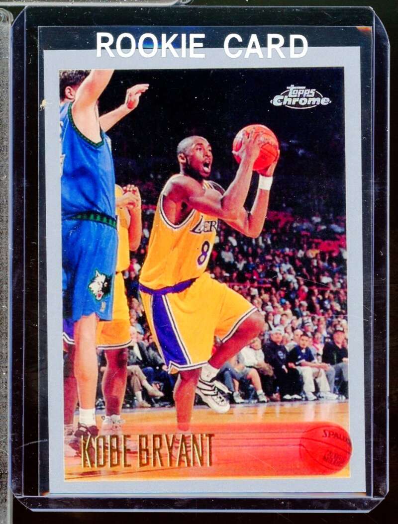 Kobe Bryant Reprint Novelty Rookie  Card 1996-97 Topps Chrome #138  Image 1