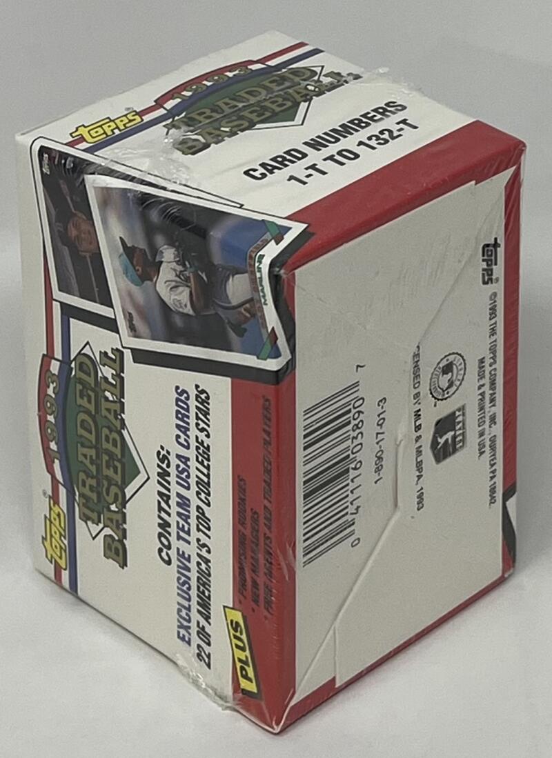 1993 Topps Traded Baseball Set    Exclusive Team U.S.A Image 2