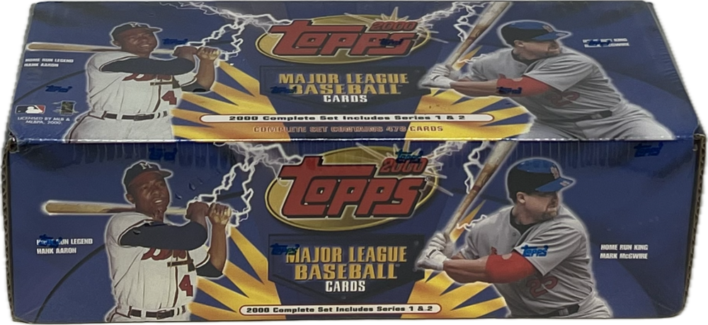 2000 Topps Baseball Retail Factory Set (Blue) Image 1