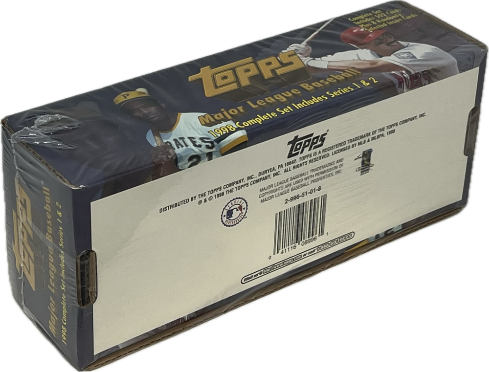 1998 Topps Baseball Factory Hobby Set Image 2