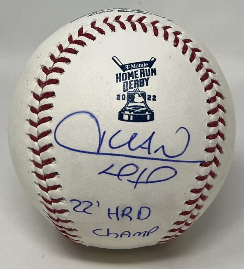 Juan Soto 22' HRD Champ Autograph Signed Major League Baseball Fanatics Authentic Image 1