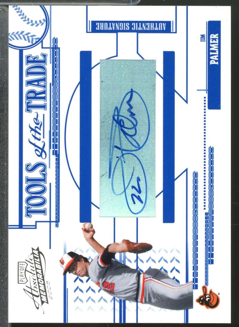 Jim Palmer 2005 Absolute Memorabilia Tools of the Trade Autograph /106 #TT131  Image 1