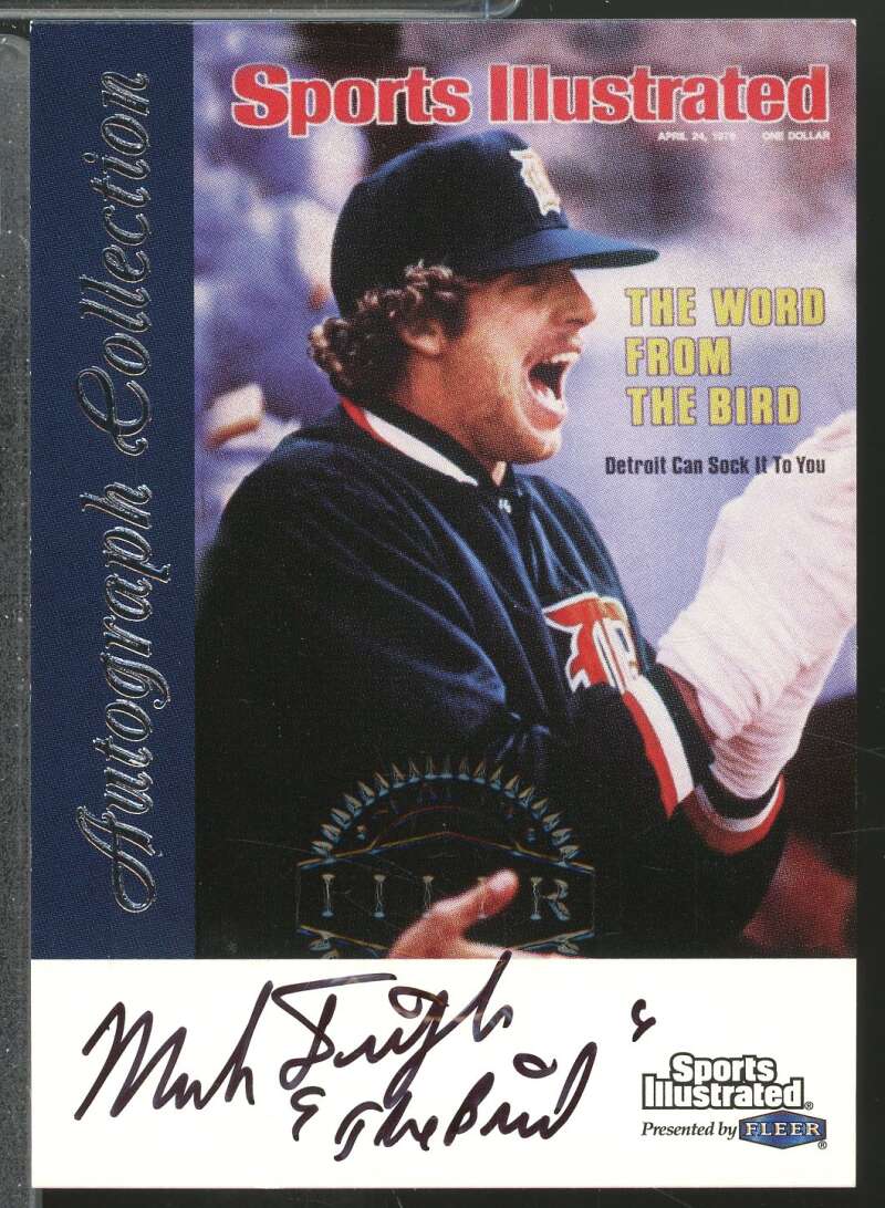 Mark Fidrych 1999 Sports Illustrated Fleer Greats of the Game Autographs #22  Image 1