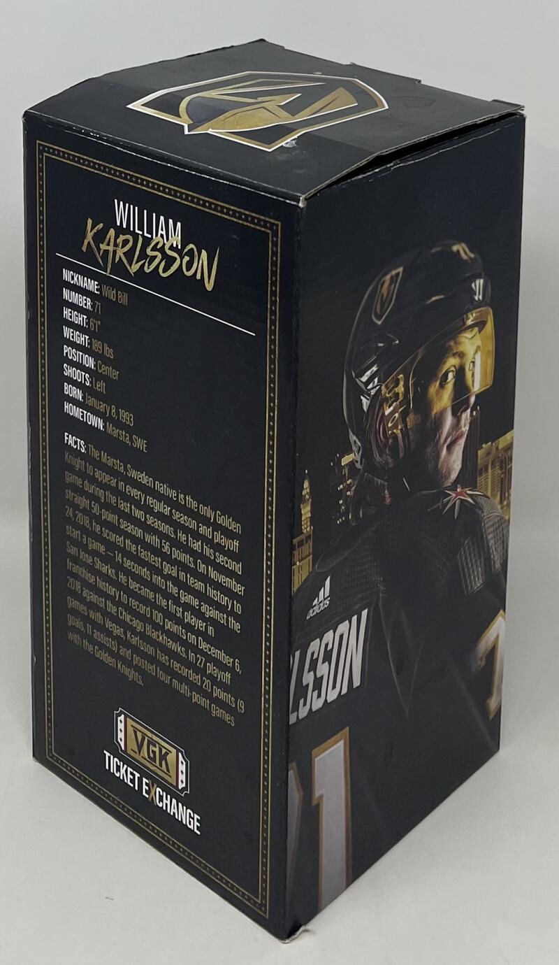 Las Vegas Golden Knights Hockey William Karlsson SGA Bobble Head  Image 4