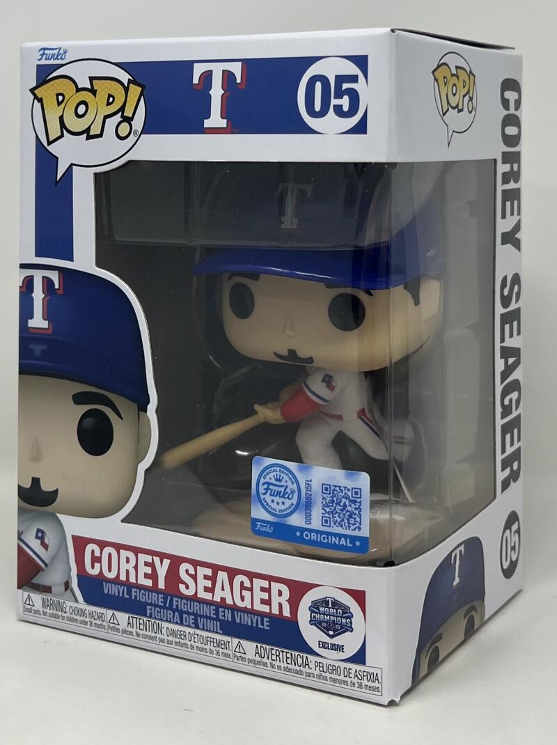 Texas Rangers Exclusive World Series Champions Corey Seager Funko Pop #05 Image 1