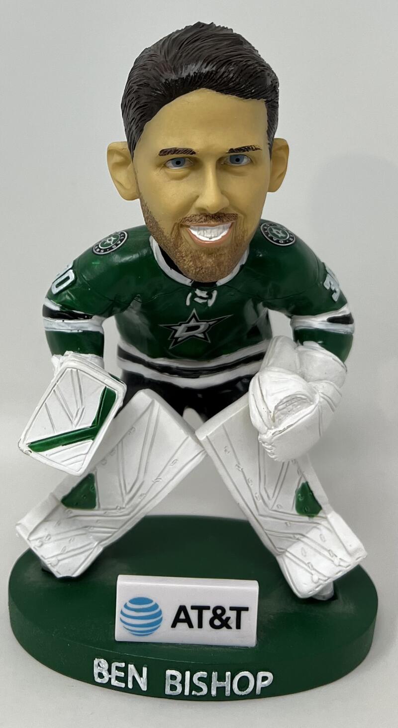  Dallas Stars Hockey AT&T Ben Bishop SGA Bobble Head  Image 1