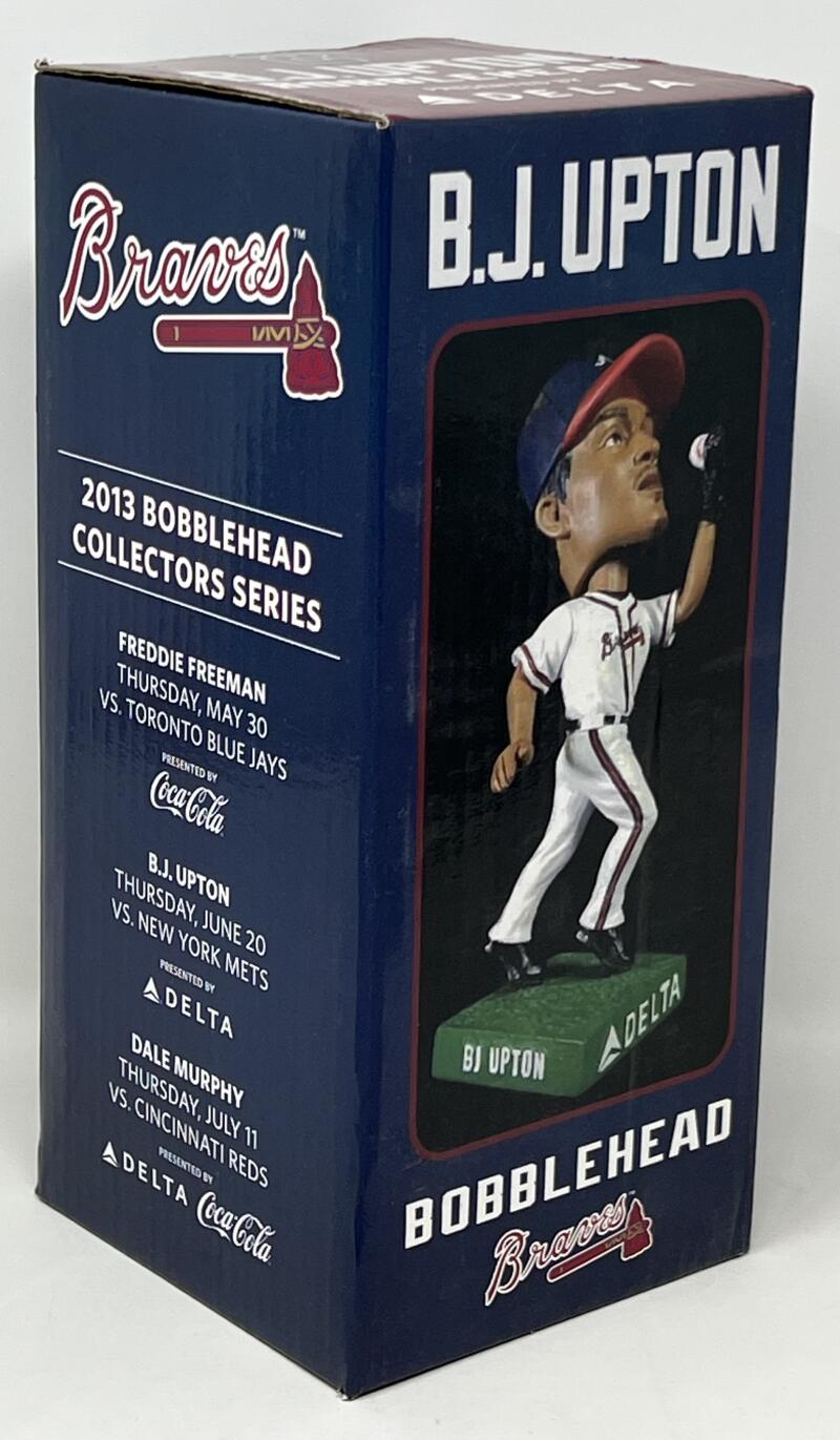 2013 Atlanta Braves B.J. Upton Delta SGA Collectors Edition Bobble Head  Image 2