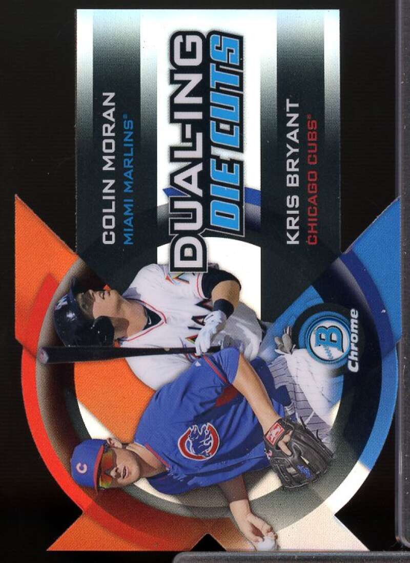 Kris Bryant Rookie Card 2014 Bowman Chrome Dualing Die-Cut Refractors #DDCMB  Image 1