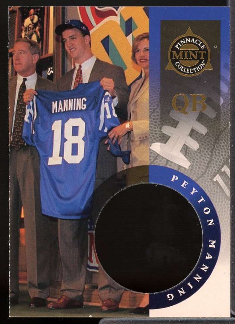 Peyton Manning Rookie Card 1998 Pinnacle Mint #33  Image 1
