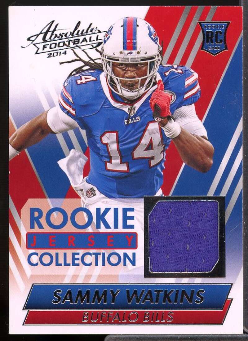 Sammy Watkins Rookie Card 2014 Absolute Rookie Jersey Collection #RJSW  Image 1