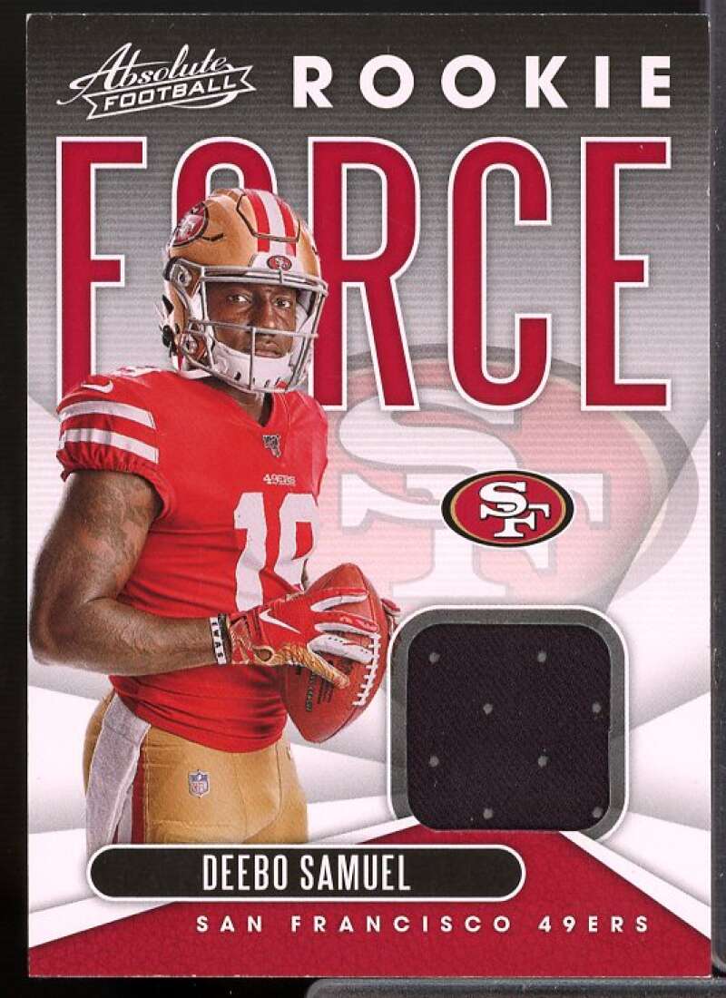 Deebo Samuel Card 2019 Absolute Rookie Force Jerseys #7  Image 1