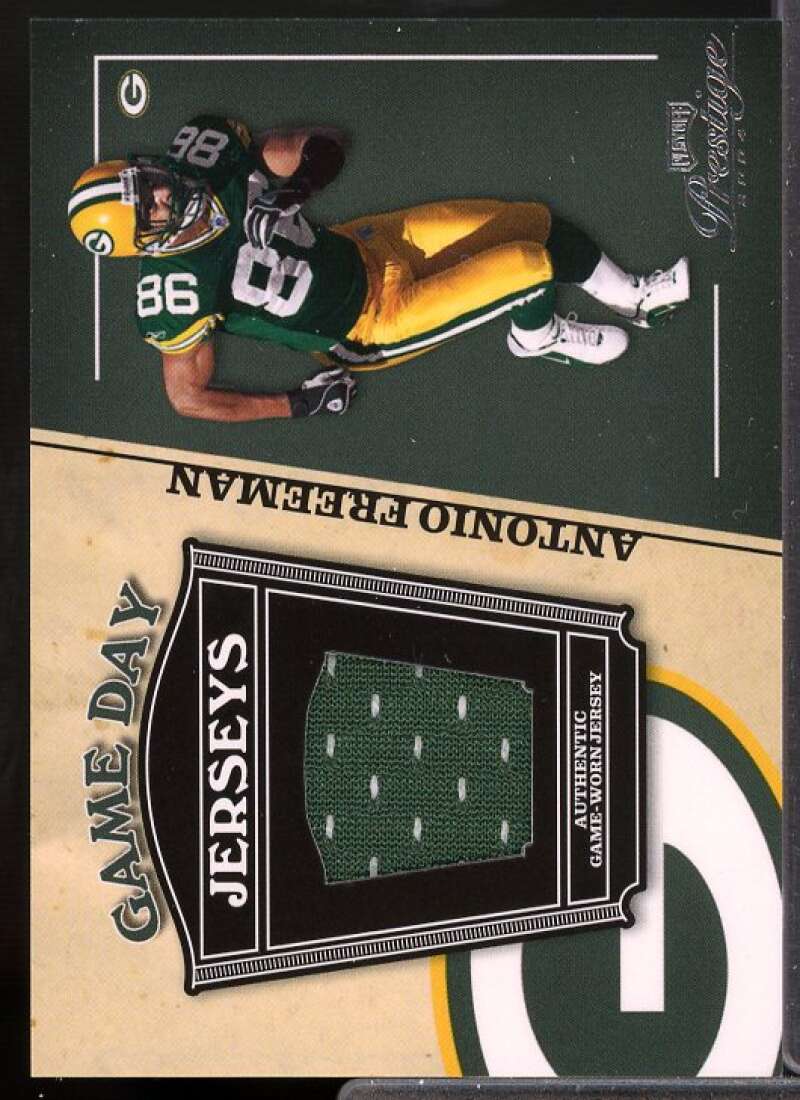 Antonio Freeman Card 2004 Playoff Prestige Game Day Jerseys #GJ29  Image 1