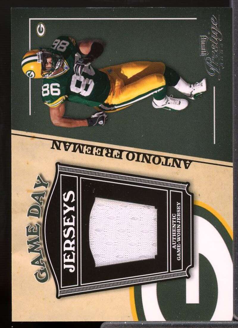 Antonio Freeman Card 2004 Playoff Prestige Game Day Jerseys #GJ29  Image 1