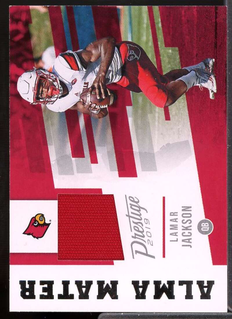 Lamar Jackson Card 2019 Prestige Alma Mater Jerseys #5  Image 1