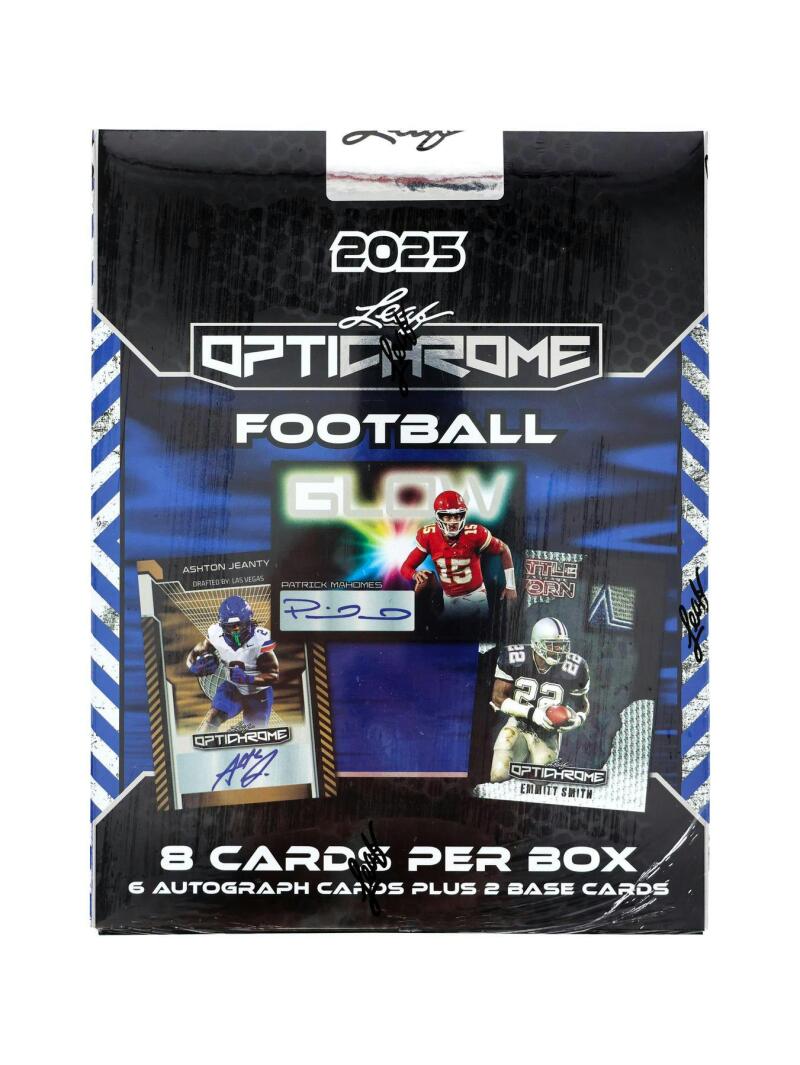 2025 Leaf Optichrome Football Hobby Box Image 1