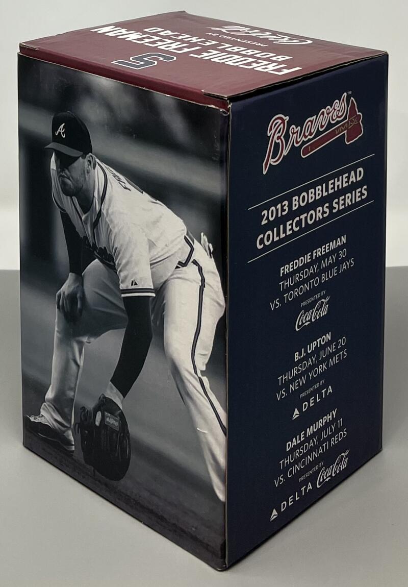 2013 Delta Atlanta Braves Freddie Freeman SGA Collectors Edition Bobble Head  Image 2