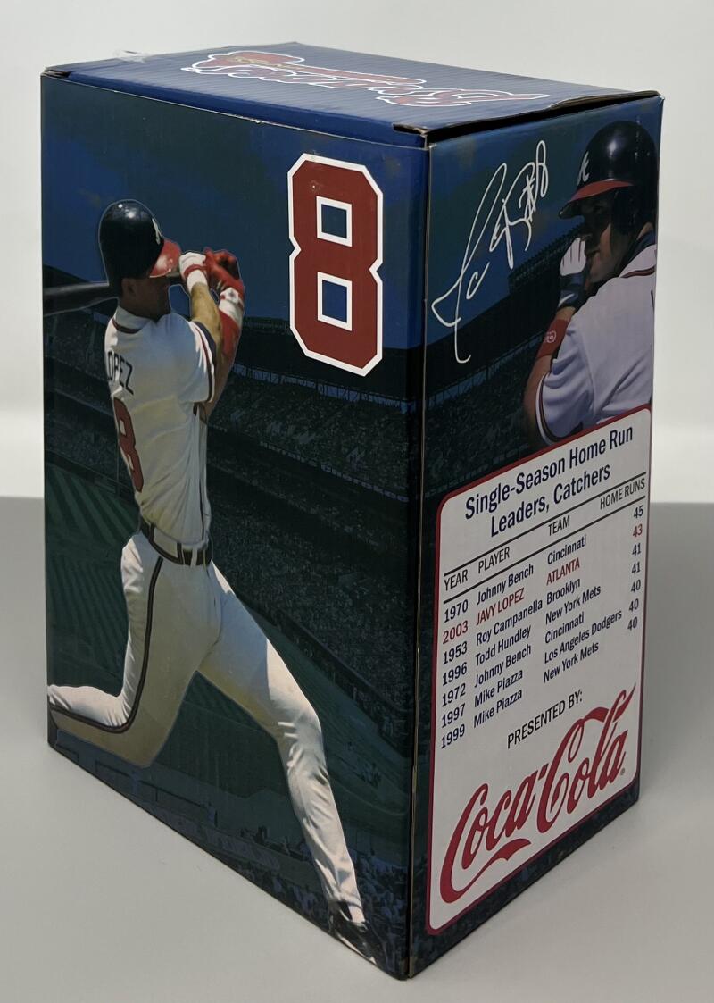2015 Coca-Cola Atlanta Braves 50th Years Javy Lopez SGA Collectors Edition Bobble Head  Image 2
