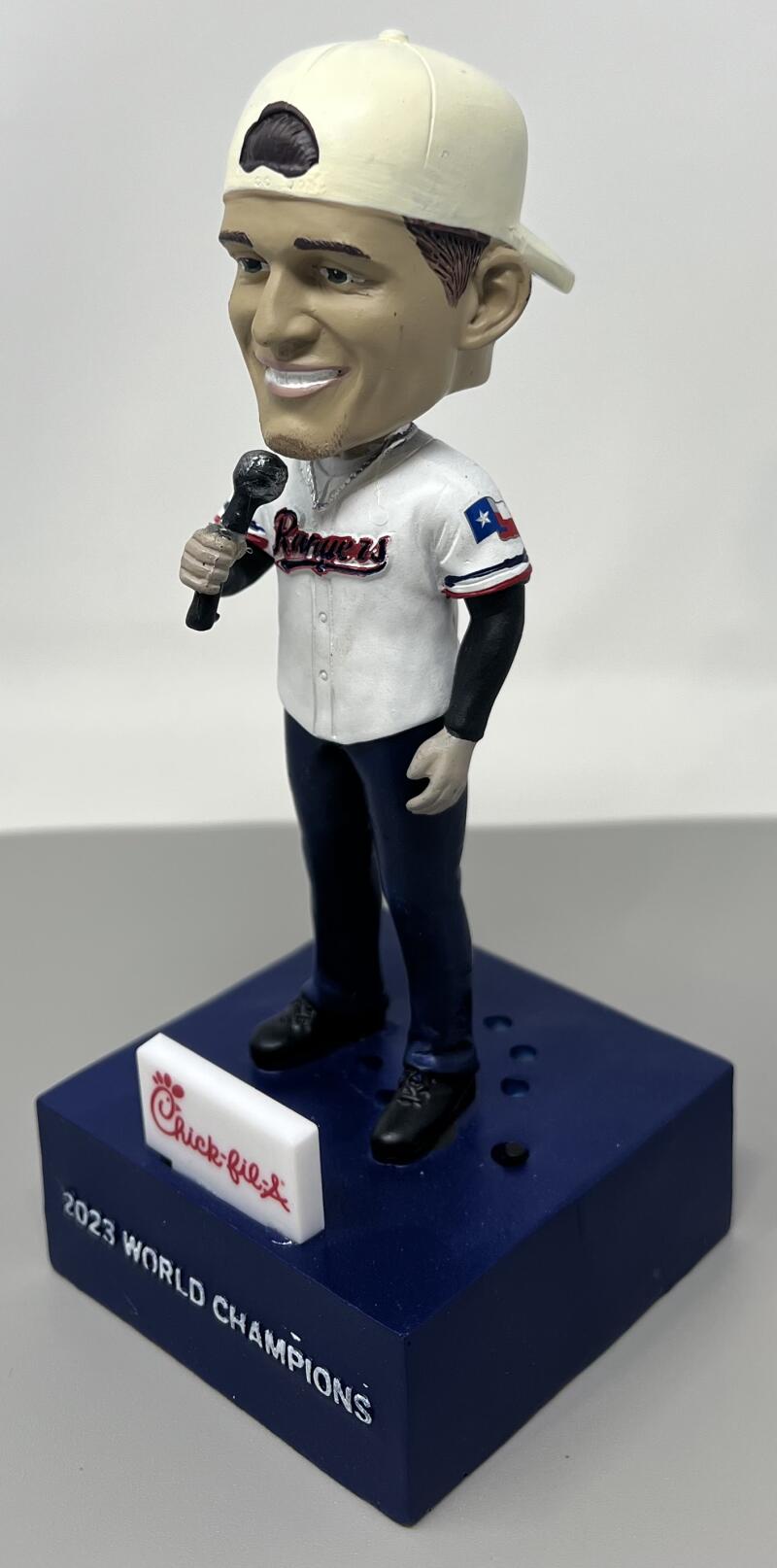 2025 Texas Rangers Victory Speech Corey Seager SGA Collectors Edition Bobble Head  Image 1